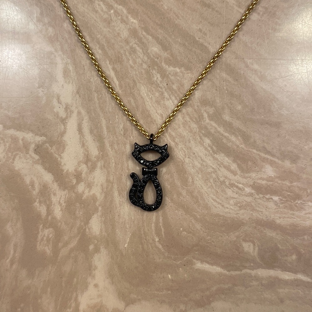 Kate Spade Cat Necklace